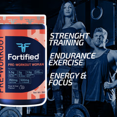 Fortified® Pre-Workout Woman