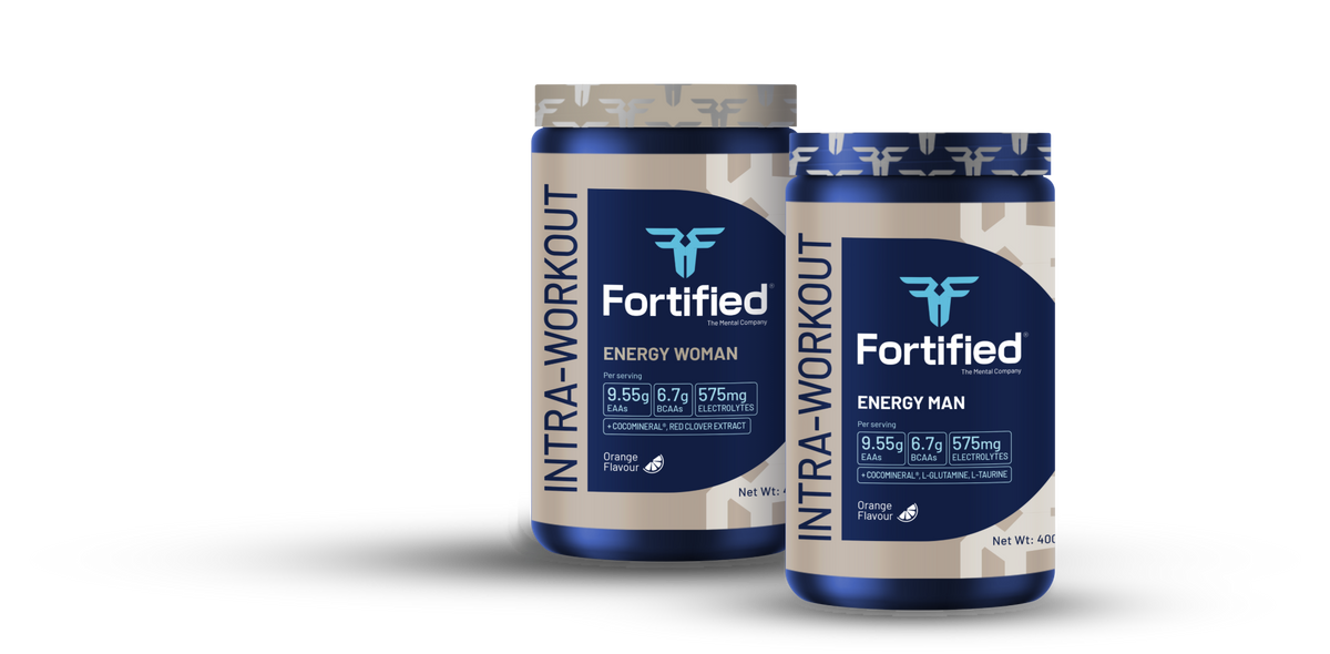 Fortified Intra-Workout Energy Man and Energy Woman