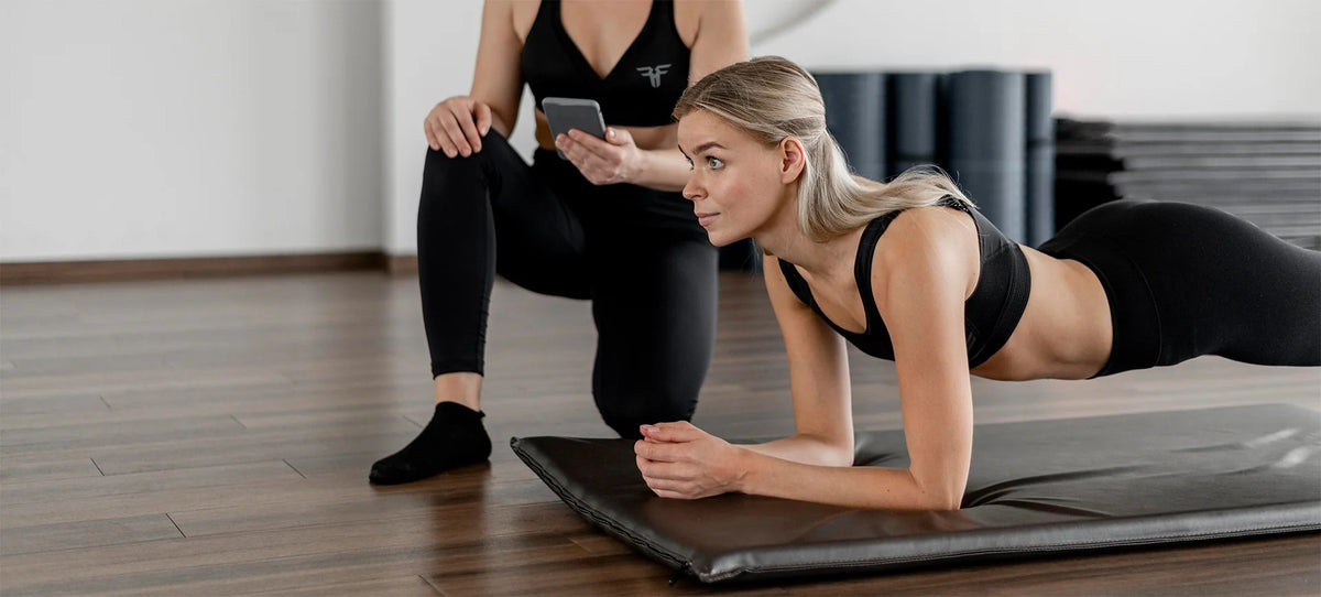 Fortified apparel - plank training